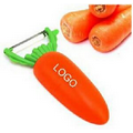 Customized Carrot Shaped Vegetable Fruit Peeler with Bottle Opener